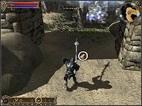 Go to the map marker - it's near one of the teleports - Windbreak village - Quests - Two Worlds - Game Guide and Walkthrough