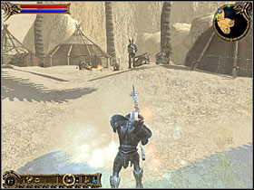 Orkut Oasis is a settlement in the Eastern outskirts of the desert - Drak'ar desert - Quests - Two Worlds - Game Guide and Walkthrough