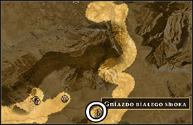 Ali tells you that you have to find the White Dragon's lair - Drak'ar desert - Quests - Two Worlds - Game Guide and Walkthrough