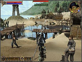 Verno is standing in the central part of the village - Clovelly - Quests - Two Worlds - Game Guide and Walkthrough