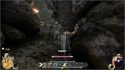 Inside you will have to collect brains (M34:1) - Brain Collage | Quests - Necromancers Guild - Quests - Necromancers Guild - Two Worlds II Game Guide