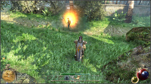 The mysterious customer wants you to test out a new type of bombs - Ghosts Toll, Kaboom! | Quests - Thieves Guild - Quests - Thieves Guild - Two Worlds II Game Guide