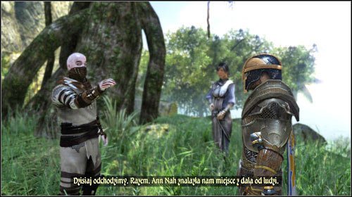 If you choose to save their relationship, Ann will decide to meet with Banagh one more time - return to the camp [The Swallows] (M26:4) - Loves Labours Lost | Quests - The Swallows - Quests - The Swallows - Two Worlds II Game Guide