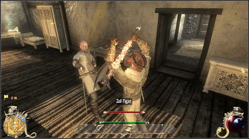 Ammar - the man who sold you the seeds - has been killed by Sergeant Zul Figar - Sick Auntie, Hand of Justice | Quests - Hatmandor - Quests - Hatmandor - Two Worlds II Game Guide