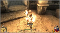 The Mage Champion is a rather easy enemy - The Paindome | Quests - Hatmandor - Quests - Hatmandor - Two Worlds II Game Guide