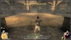 The difficulty goes up - this time you will have to deal with two archers and a gladiator - The Paindome | Quests - Hatmandor - Quests - Hatmandor - Two Worlds II Game Guide