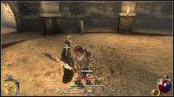 The dwarf, just like the gladiator, can be slain in direct combat or with, for example, a bow - The Paindome | Quests - Hatmandor - Quests - Hatmandor - Two Worlds II Game Guide