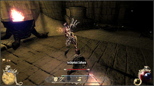 You will learn the location of Sahuras tomb [Savannah - northern part] (M7:9) during [Tomb of archpriest Den], after defeating The Great Architect - Tomb of archpriest Den, Tomb of archpriest Sahura | Quests - Bayan - Quests - Bayan - Two Worlds II Game Guide