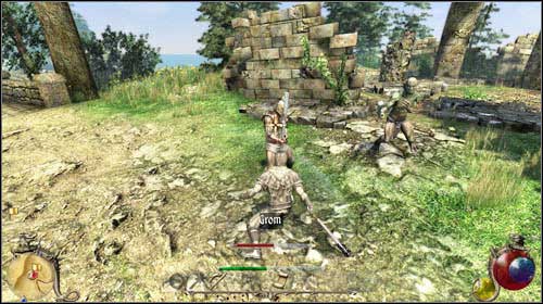 After talking with Ghortarius (M2:6), you will be asked to recover the stabilizing stone, which will improve the teleport performance - The Broken Teleport, The Runestones | Quests - Alsorna - Quests - Alsorna - Two Worlds II Game Guide