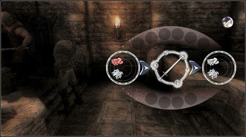 Once you take a look around and talk with Dar Pha (M2:4), you will be sent to Sokaris - the blacksmith - Sokaris, Find Ghortarius | Quests - Alsorna - Quests - Alsorna - Two Worlds II Game Guide