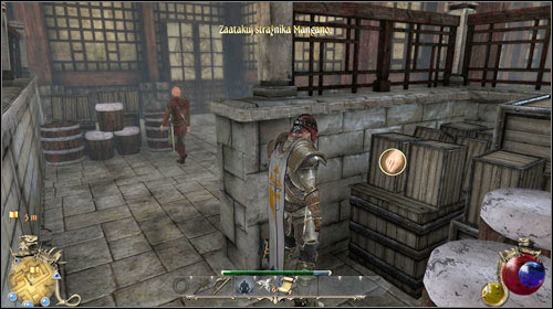 Once you arrive at Manganos whereabouts (M23:14) you will notice that the door is locked - Into The Lions Mouth, Sammy the Bull | Main quests - Chapter II - Main quests - Chapter II - Two Worlds II Game Guide