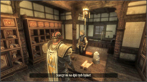 You will get this task only after listening to what Rhodeus has to say during [Professor Rhodeus] - Professor Rhodeus, Doctor Or Madam? | Main quests - Chapter II - Main quests - Chapter II - Two Worlds II Game Guide