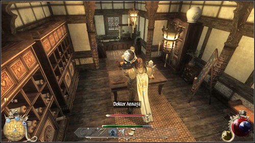 Depending on your previous choices, you will receive this mission from Sarius in [Stag Night] or Angie / Lisa during [Angies Essay] - Angies Essay, Dr Annaya | Main quests - Chapter II - Main quests - Chapter II - Two Worlds II Game Guide