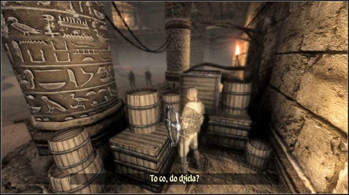 After accepting the task, go down and nearby the inn entrance you will find Old Yarsk - Inside Man, The Escort | Main quests - Chapter I - Main quests - Chapter I - Two Worlds II Game Guide