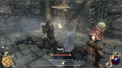 You will receive this mission right after the beginning of your adventure, once the mysterious character frees you from the guards hands - Jail Break | Main quests - Prologue - Main quests - Prologue - Two Worlds II Game Guide