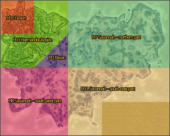 1 - Main guide - World maps - Main guide - Two Worlds II Game Guide