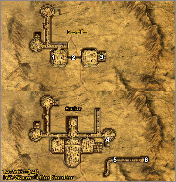 2 - Vahkmaar | Quests Maps - Maps - Two Worlds II Game Guide