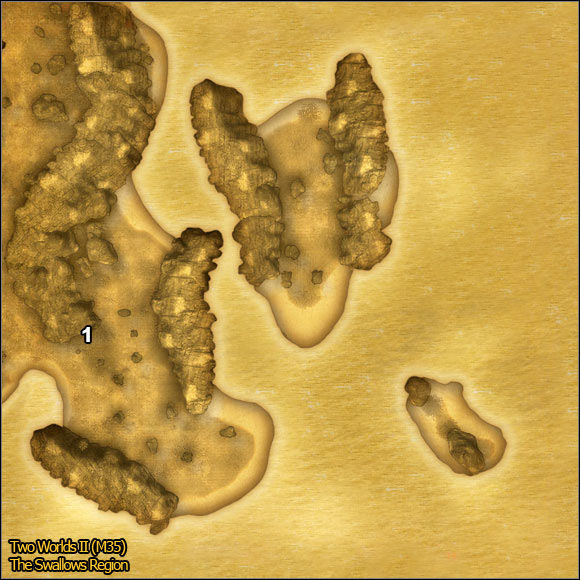 1 - Swallows Region | Quests Maps - Maps - Two Worlds II Game Guide