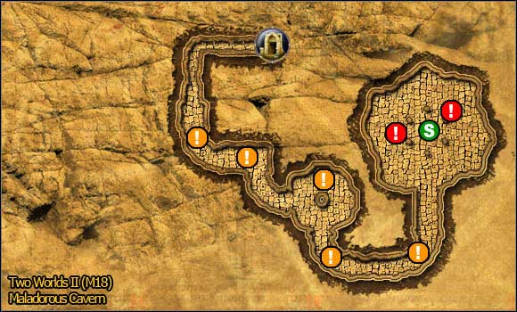 3 - Savannah - south-west part | World Atlas Maps - Maps - Two Worlds II Game Guide