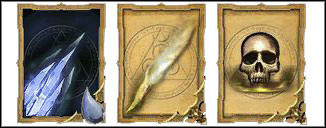 Ide (effect) + Missile (carrier) + Damage (modifier) - Distinguished spells | Spell combinations - Spell combinations - Two Worlds II Game Guide