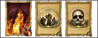 Fire (effect) + Area Effect (carrier) + Damage (modifier) - Distinguished spells | Spell combinations - Spell combinations - Two Worlds II Game Guide