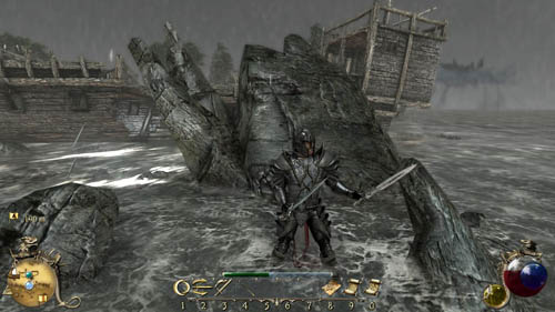 They'll help you get to the first part of the wreck - [04-S] Deck-journals - Volume I - Walkthrough - Two Worlds II: Pirates of The Flying Fortress - Game Guide and Walkthrough