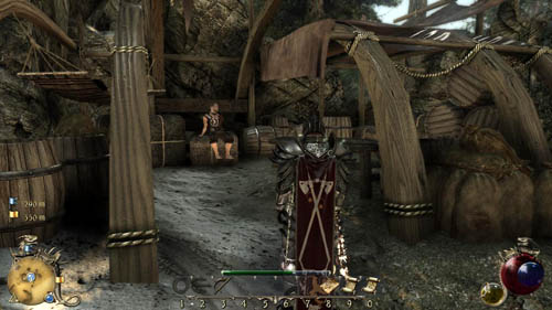 Your next task is to look for tracks - [05-S] The Mysterious Case of a Lost Chest - Walkthrough - Two Worlds II: Pirates of The Flying Fortress - Game Guide and Walkthrough