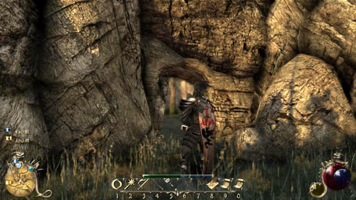 Get rid of two Ongama's Lair Wardens, but further - dont follow the road - [14-M] Spirits of Nature - Walkthrough - Two Worlds II: Pirates of The Flying Fortress - Game Guide and Walkthrough