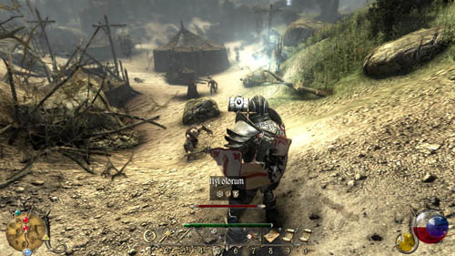 It doesn't pay to visit the second Olorum camp, so head to the teleport in [3] (Southern Sauwok) - [20-M] Needle in the Haystack - Walkthrough - Two Worlds II: Pirates of The Flying Fortress - Game Guide and Walkthrough