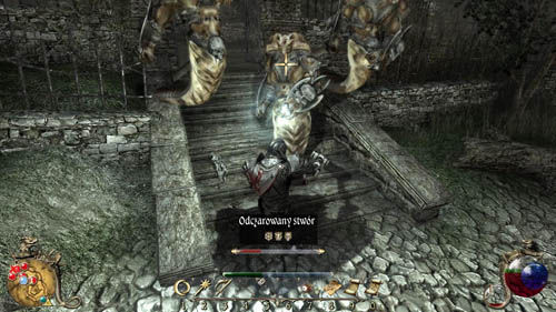 After three groups of enemies nobody will stand in your way to fight the monster - [20-M] Needle in the Haystack - Walkthrough - Two Worlds II: Pirates of The Flying Fortress - Game Guide and Walkthrough