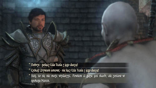 When you've chosen the first option - prepare for a fight with Tornak - [33-M] Lovers' Conspiracy (2/2) - Walkthrough - Two Worlds II: Pirates of The Flying Fortress - Game Guide and Walkthrough