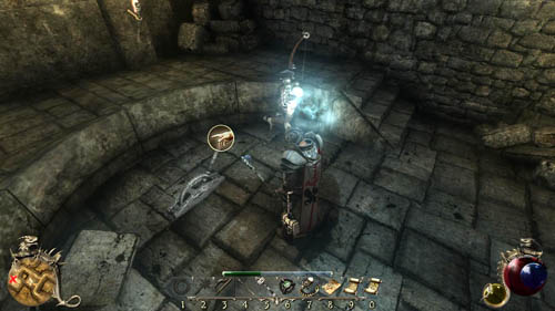 Defeat two warriors, and then in a small room - a warrior, wizard and two archers - [34-S] Lighthouse 