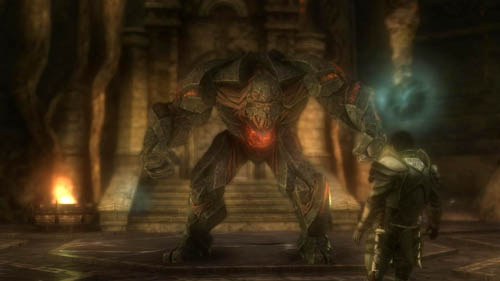 His blows are very strong, especially the series of blows ending in a powerful strike that knocks you down can be a problem - [37-M] Cartographer's Legend - Walkthrough - Two Worlds II: Pirates of The Flying Fortress - Game Guide and Walkthrough