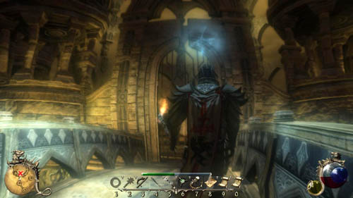 Save the game and open the gate - [40-M] Unconsciousness: Amnesiphobia - Walkthrough - Two Worlds II: Pirates of The Flying Fortress - Game Guide and Walkthrough