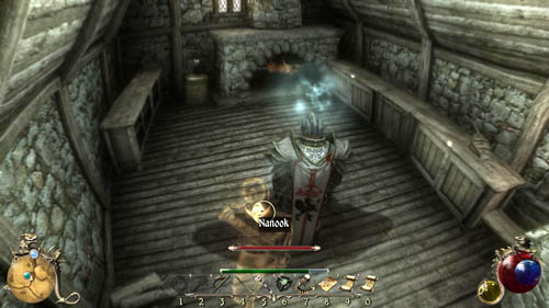 Shift the lever to the right of the furnace to light the fire - [45-M] Subconsciousness: Conflict of Generations - Walkthrough - Two Worlds II: Pirates of The Flying Fortress - Game Guide and Walkthrough