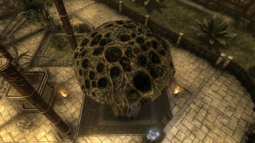 If you've collected all three paintings the time is right to complete the task [47-S] Pieces of Art - [46-M] Subconsciousness: Worldviews in Conflict - Walkthrough - Two Worlds II: Pirates of The Flying Fortress - Game Guide and Walkthrough