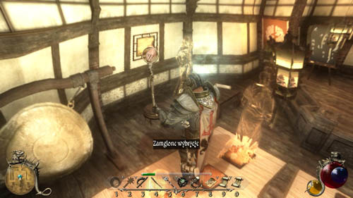 Unfortunately, the third painting - Bleak Moonshield - can only be acquired near the end of the quest [46-M] Subconsciousness: Worldviews in Conflict, after getting two Fire Elementals and right before the estate exit in [4] - [47-S] Pieces of Art - Walkthrough - Two Worlds II: Pirates of The Flying Fortress - Game Guide and Walkthrough