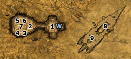 After completing three tasks connected with subconscioussness and finding the solutions to Nanook's conflicts, stand in the middle of the hall with three doors - [50-M] Subconsciousness / Consciousness (2/2) - Walkthrough - Two Worlds II: Pirates of The Flying Fortress - Game Guide and Walkthrough