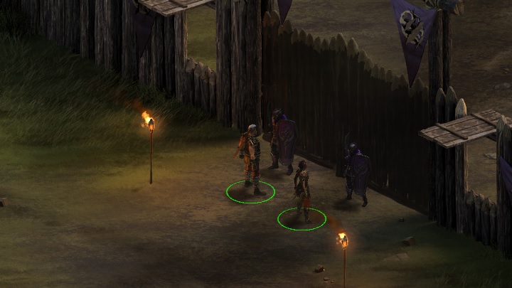 You will see the presented scene when you finish your journey - The Conquerors Will - main quest | The Disfavored Camp - The Disfavored Camp - Tyranny Game Guide