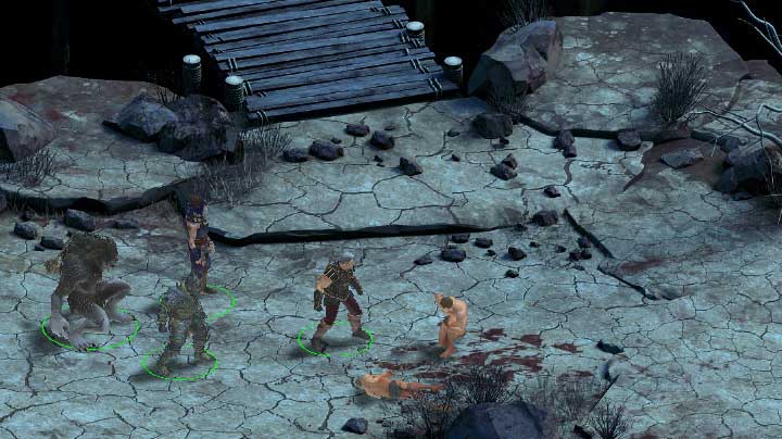 After arriving at the location, youll immediately encounter two Disfavored soldiers deprived of their uniforms - Divide and Conquer - side quest | Stone Sea - Stone Sea - Tyranny Game Guide