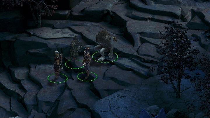 After entering the location you have to walk east where youll shortly encounter a small squad of the Scarlet Chorus soldiers - Carving the Path - main quest | Stone Sea - Stone Sea - Tyranny Game Guide