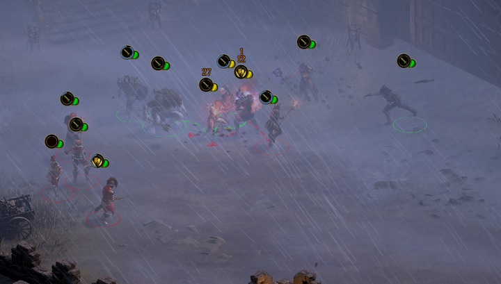 In the Citadels courtyard, a unit of the Scarlet Chorus led by Death Knell awaits you - Standing Tall - main quest | Blade Grave - Blade Grave - Tyranny Game Guide