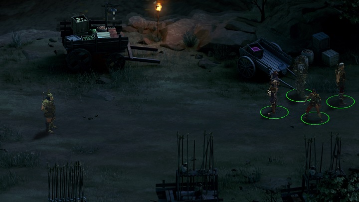 The commander of the Vendrien Guard can be found in the central point of the Tripnettle Wilderness - Taking the Outer Valley - main quest | Scarlet Chorus Camp - Scarlet Chorus Camp - Tyranny Game Guide