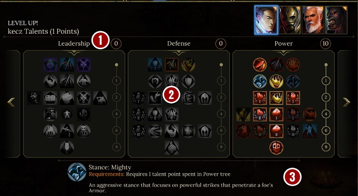 1 - The Interface - The Basics - Tyranny Game Guide