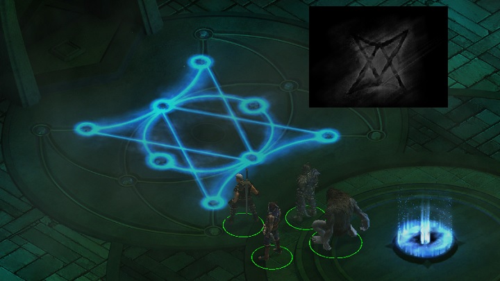 Find the other part of the Runic Sign of the Spire - Stirring Visions - Main quest | Mountain Spire - Mountain Spire - Tyranny Game Guide