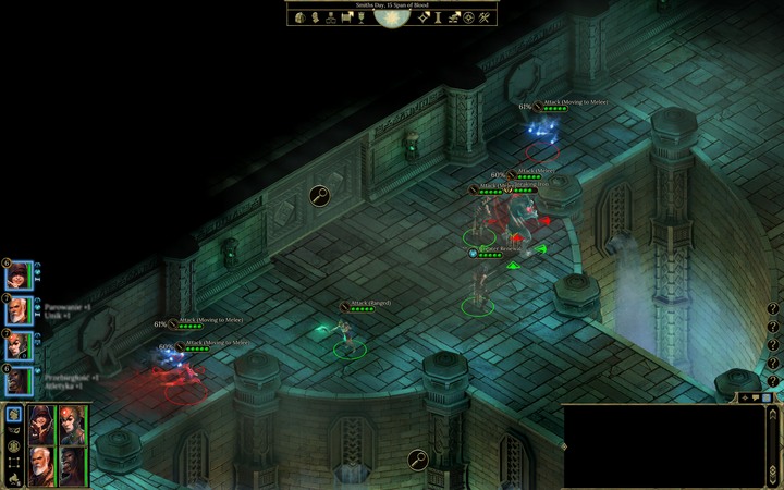 In the Oldwalls, you will face the Bane which appear on both sides of the closed door - The Symphony of the Forge - main quest | Stone Sea - Stone Sea - Tyranny Game Guide