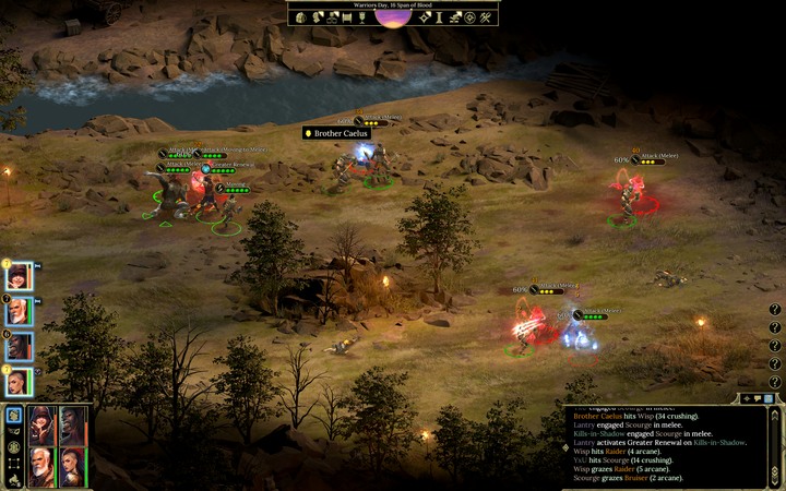 You can join the fight in Twin Rivers or refuse to help if you dont like the companionship of the Bronze Brotherhood - The Symphony of the Forge - main quest | Stone Sea - Stone Sea - Tyranny Game Guide