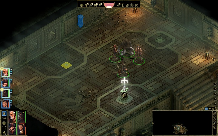 Once you place the Torchkey in the lantern, pressure plates on the floor or on the walls become unlocked - The Symphony of the Forge - main quest | Stone Sea - Stone Sea - Tyranny Game Guide