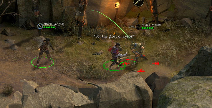 Dont let your ranged characters fight hand-to-hand unless you trained them in different combat types - Combat - Important information - Tyranny Game Guide