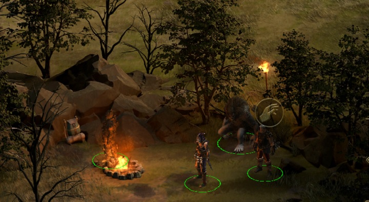 Buried bodies of the Chorus soldiers are near the entrance to the area - A Person of Interest - side quest | Haven - Haven - Tyranny Game Guide